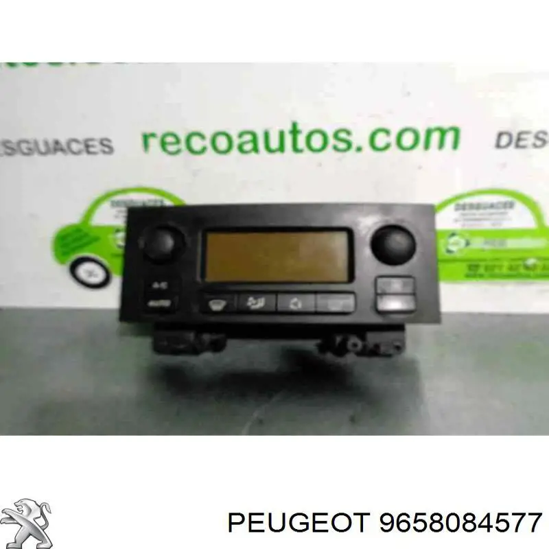 9658084577 Peugeot/Citroen unidad de control, calefacción/ventilacion