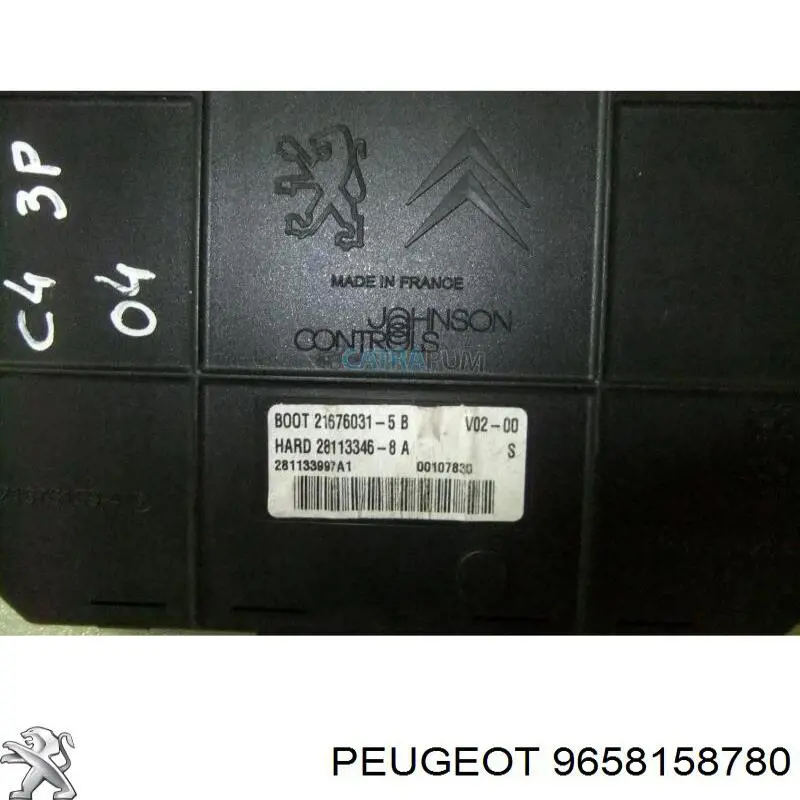  9658158780 Peugeot/Citroen
