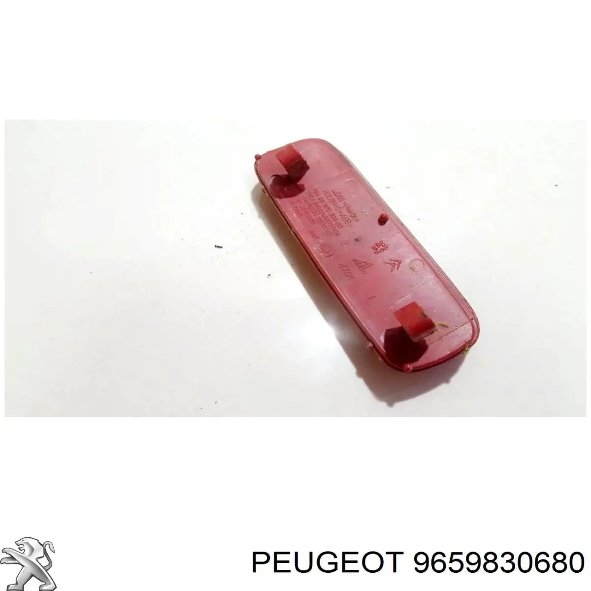 Reflector trasero izquierdo del parachoques Peugeot/Citroen 9659830680 precio, desde 27,59 EUR