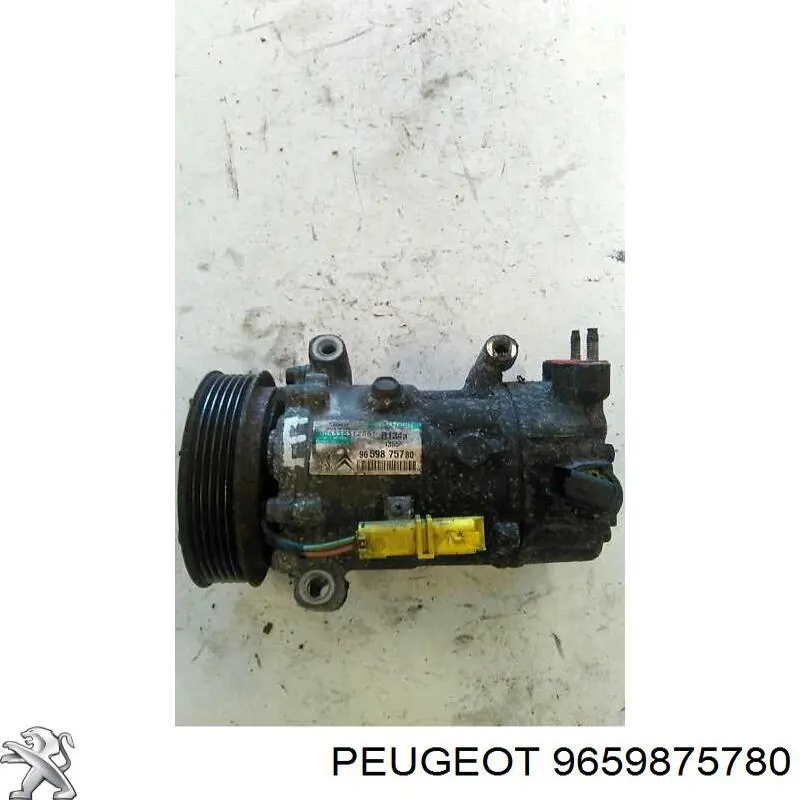 9659875780 Peugeot/Citroen compresor de aire acondicionado