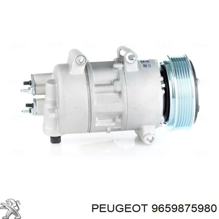 9659875980 Peugeot/Citroen compresor de aire acondicionado