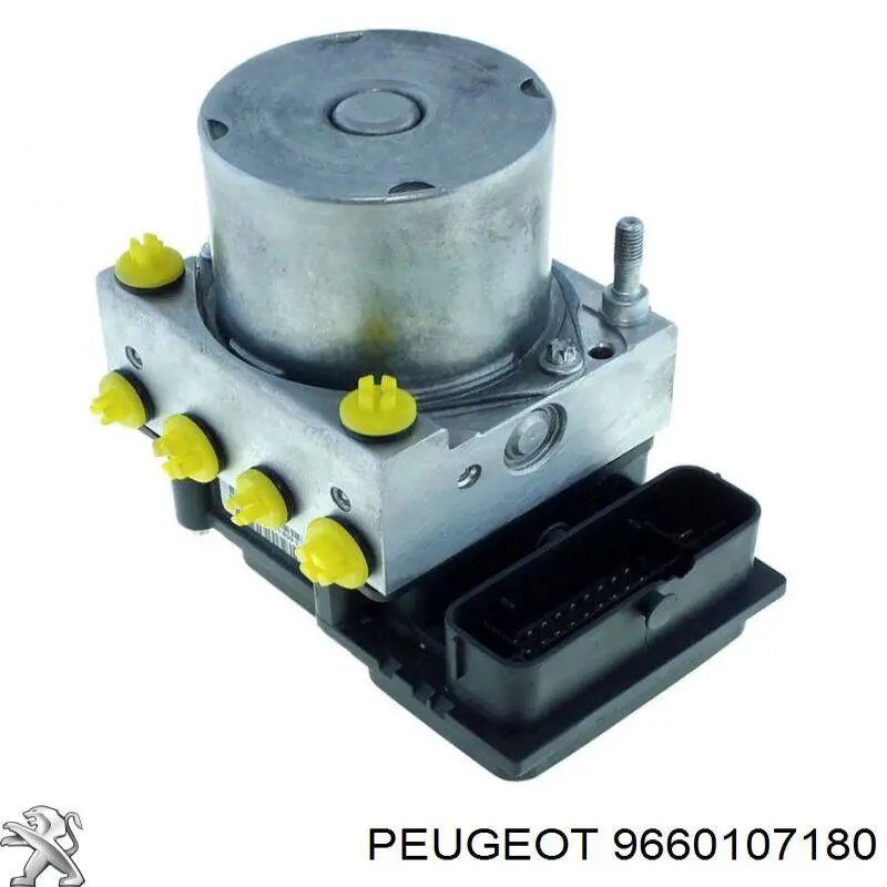 9660107180 Peugeot/Citroen Unidad de control ABS hidráulico