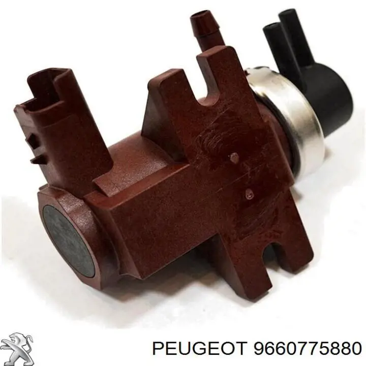 9660775880 Peugeot/Citroen Válvula solenoide de control de presión de sobrealimentación