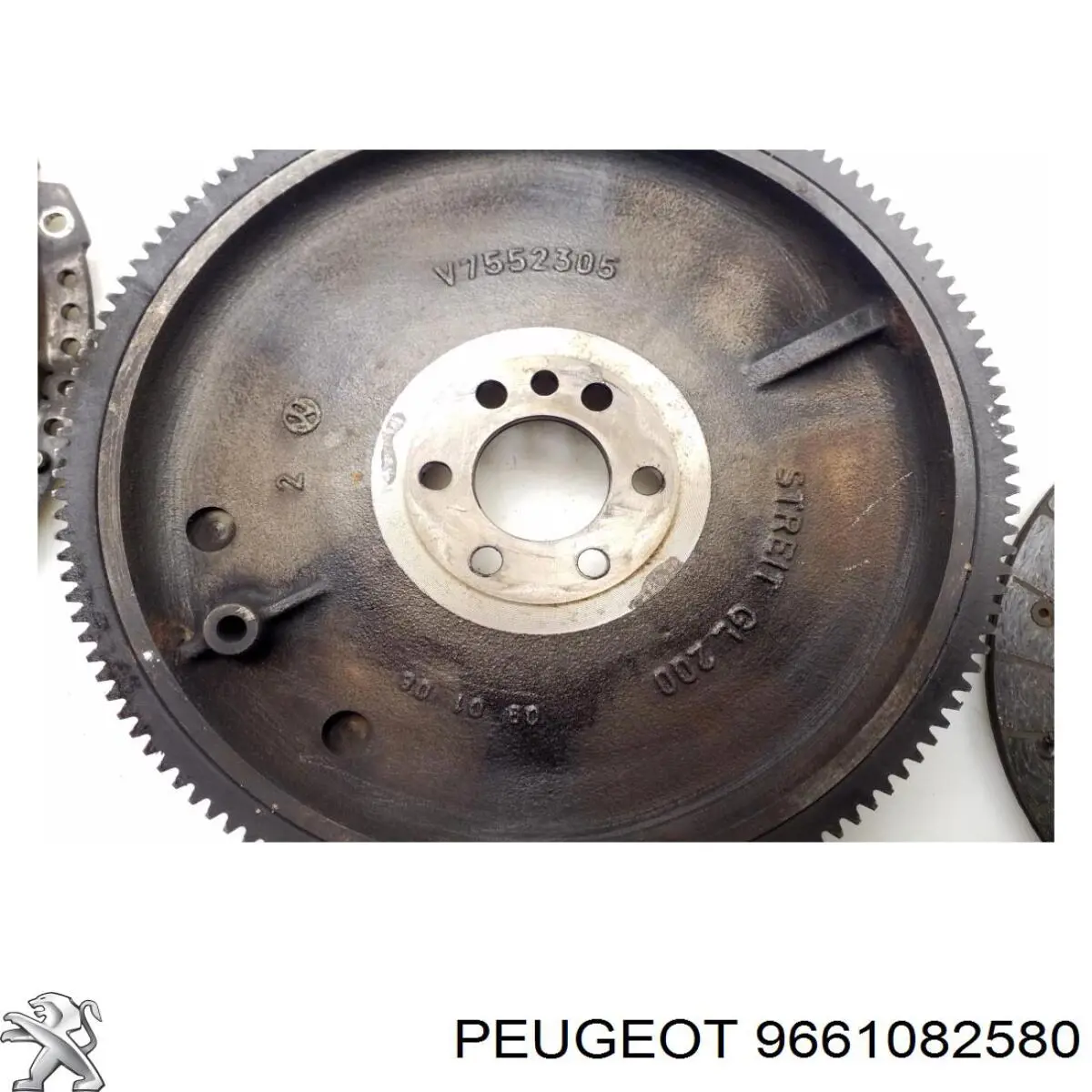 9686557780 Peugeot/Citroen plato de presión del embrague