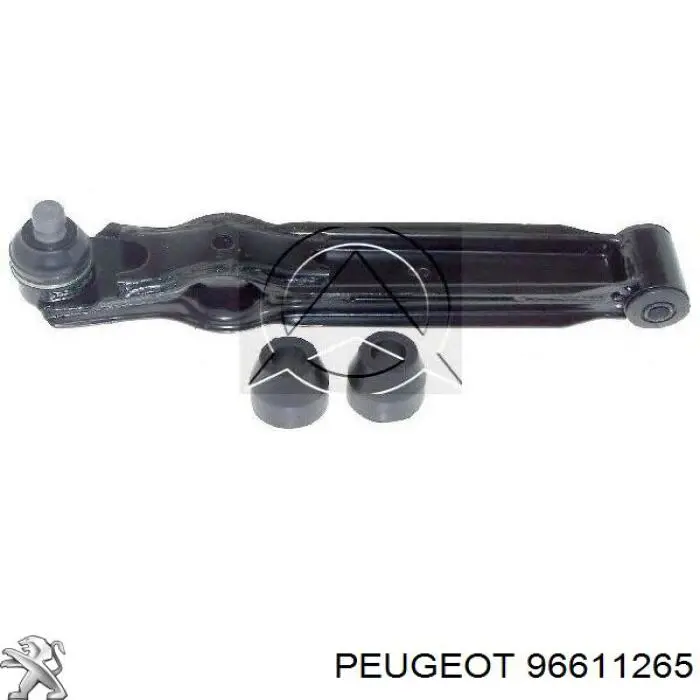 96611265 Peugeot/Citroen barra oscilante, suspensión de ruedas delantera, inferior izquierda/derecha