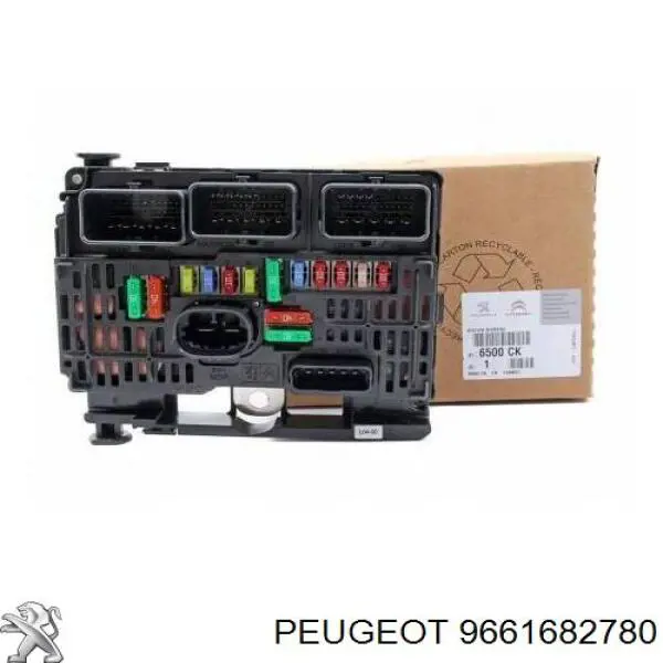 9661682780 Peugeot/Citroen caja de fusibles