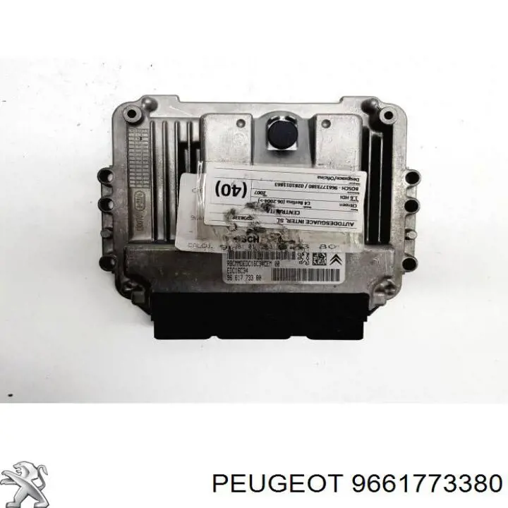 Comprar 9661773380 Peugeot/Citroen ECU