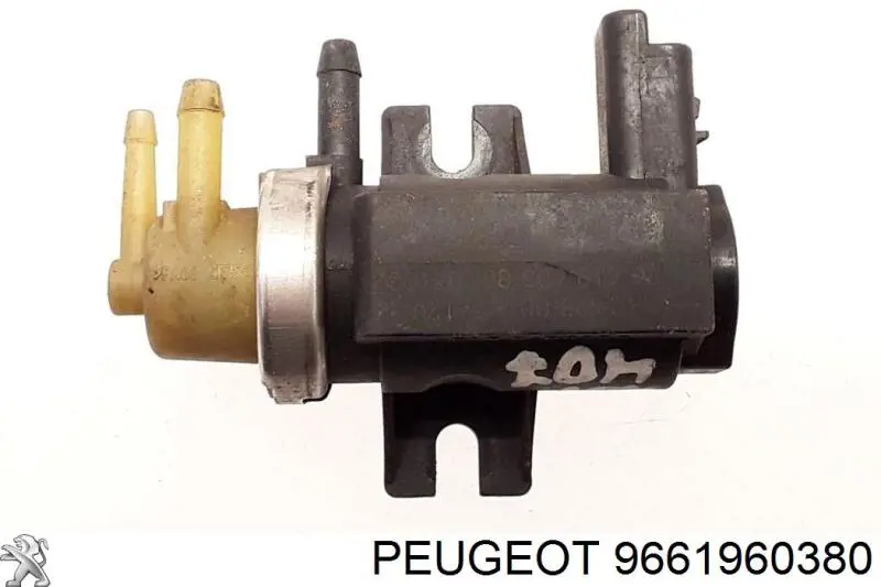 9661960380 Peugeot/Citroen transmisor de presion de carga (solenoide)