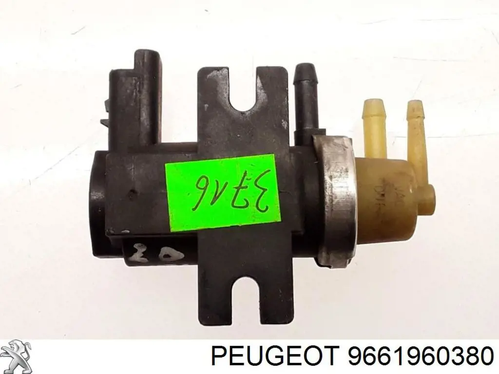 Comprar 9661960380 Peugeot/Citroen Válvula solenoide de control de presión de sobrealimentación