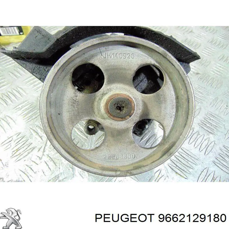 Bomba de dirección hidráulica Peugeot/Citroen 9662129180