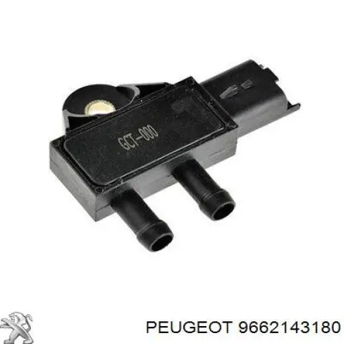 Sensor de presion de escape Peugeot/Citroen 9662143180