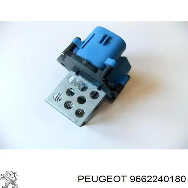 Resistencia de calefacción Peugeot/Citroen 9662240180 precio, desde 15,37 EUR