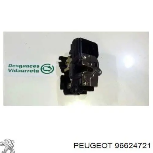 96624721 Peugeot/Citroen árbol de transmisión delantero izquierdo