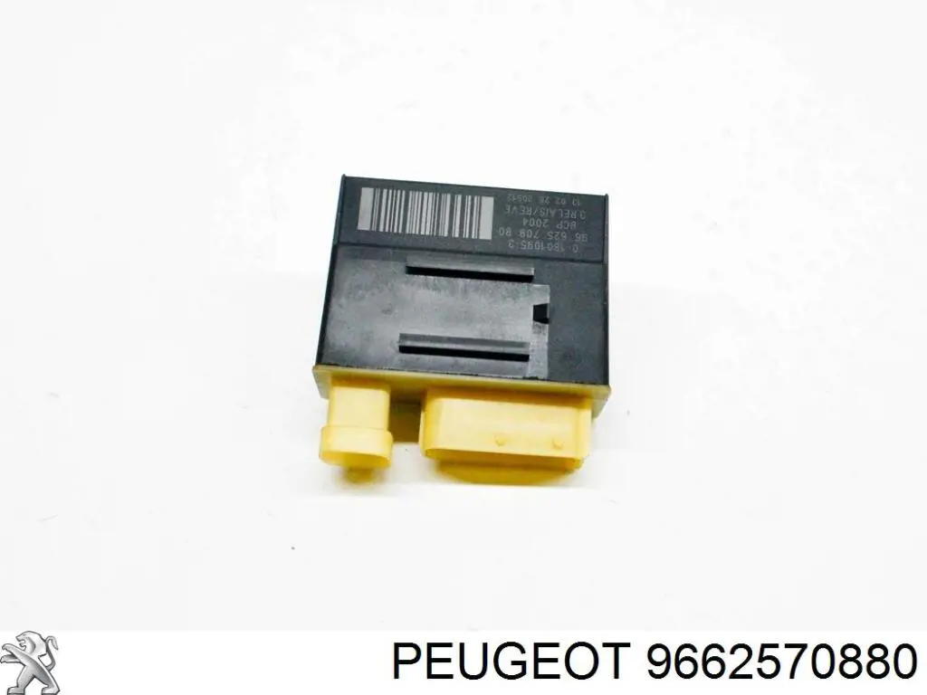 9662570880 Peugeot/Citroen relé de bujía de precalentamiento