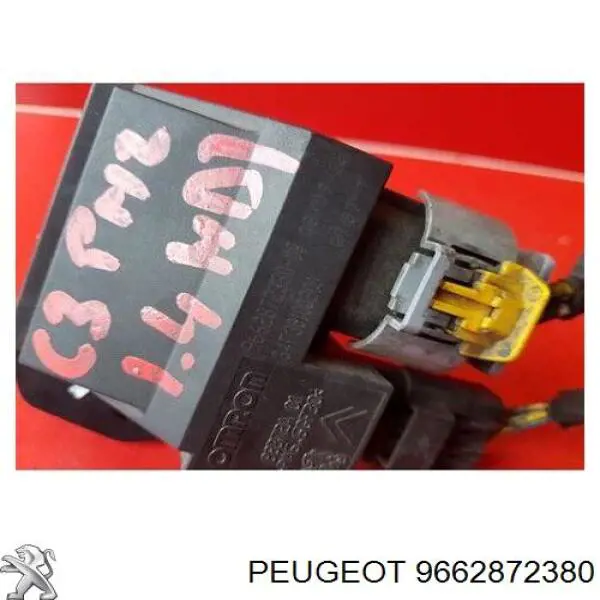 9662872380 Peugeot/Citroen control de velocidad de el ventilador de enfriamiento (unidad de control)