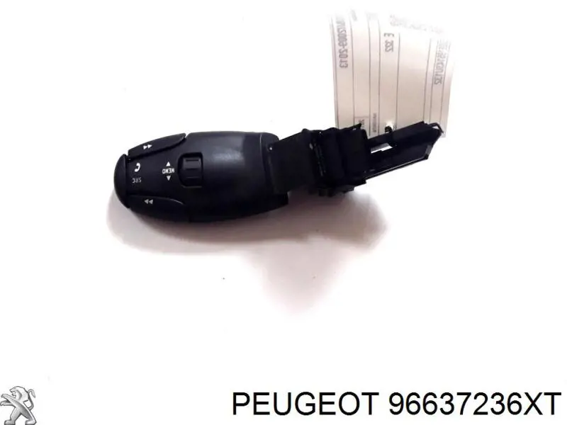 96637236XT Peugeot/Citroen conmutador en la columna de dirección derecho