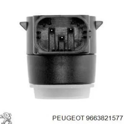 Sensor de aparcamiento trasero 9663821577 Peugeot/Citroen