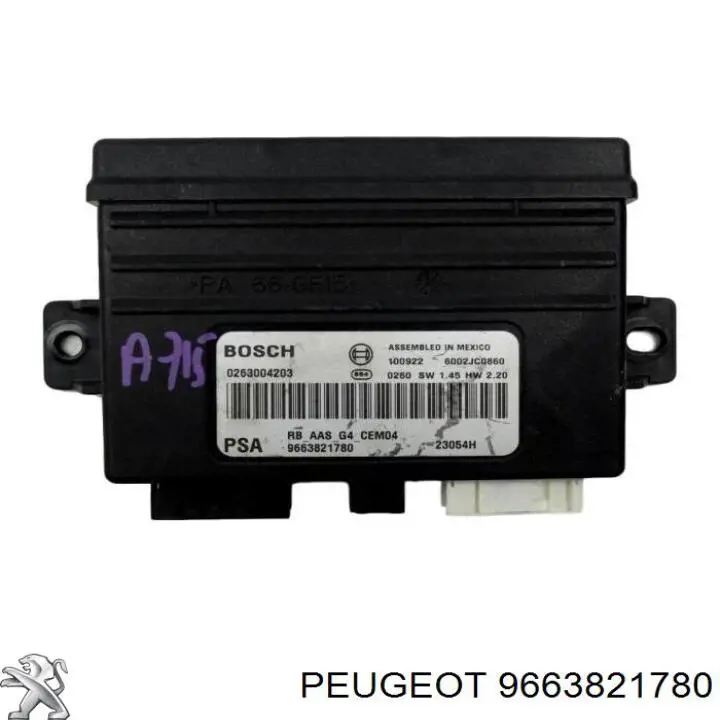 Comprar 9663821780 Peugeot/Citroen 