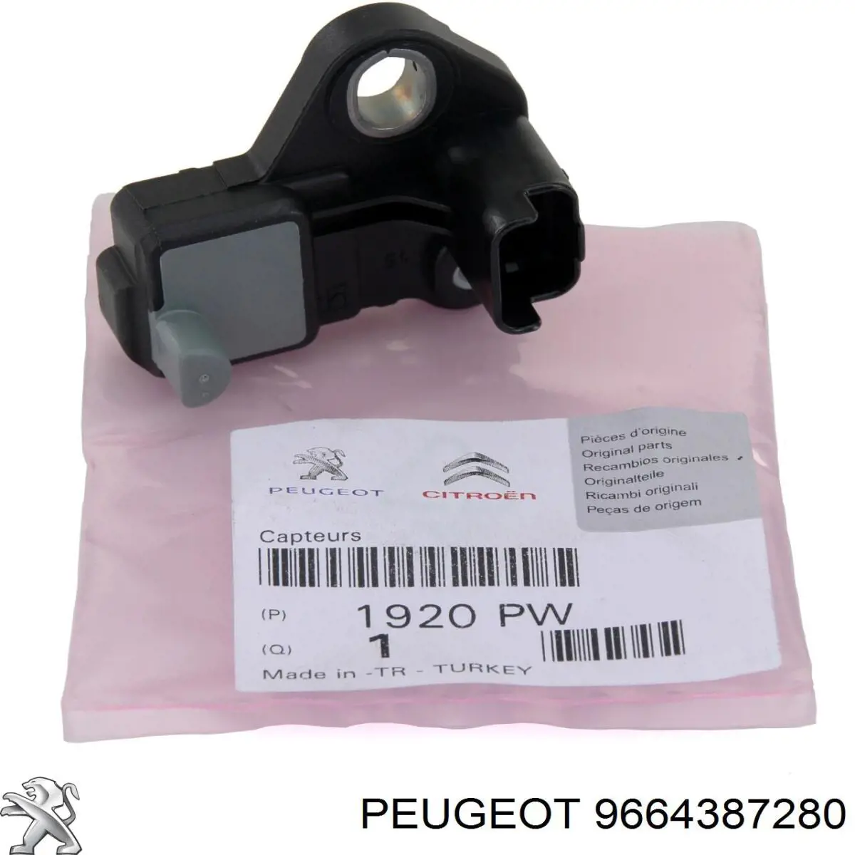 Sensor de posición del cigüeñal Ford Fiesta JH, JD