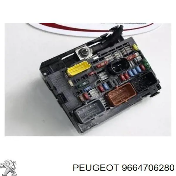 9664706280 Peugeot/Citroen caja de fusibles