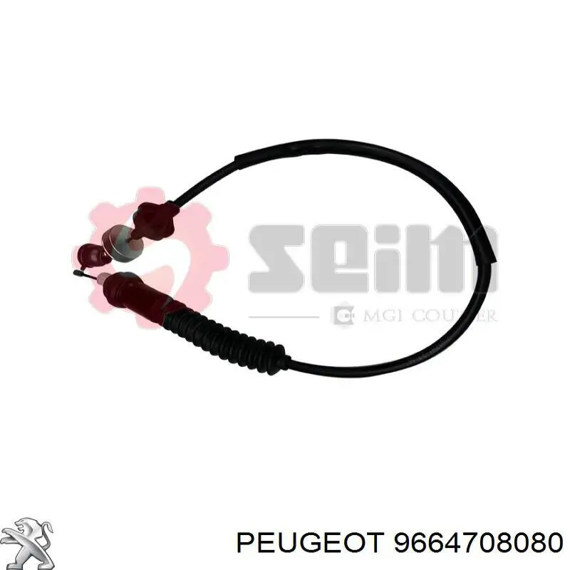 9664708080 Peugeot/Citroen cable de embrague