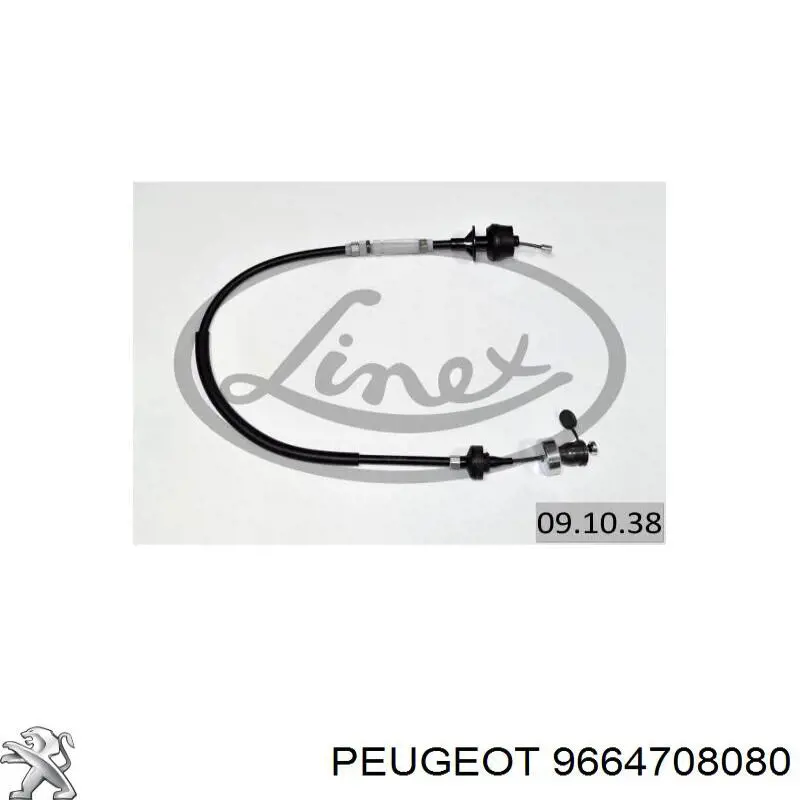 Cable de embrague Peugeot/Citroen 9664708080 precio, desde 20,84 EUR