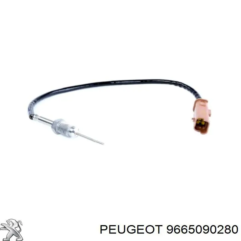 9665090280 Peugeot/Citroen sensor de temperatura, gas de escape, filtro hollín/partículas