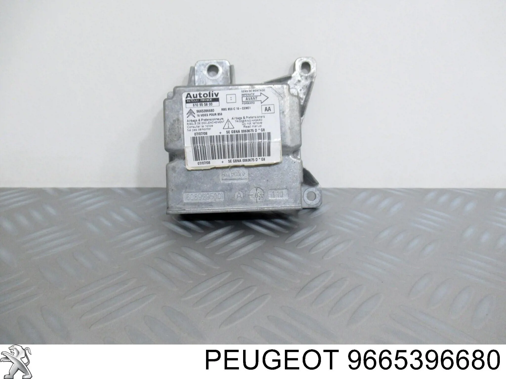 Airbag en el lado del conductor Peugeot/Citroen 9665396680 precio, desde 42,11 EUR