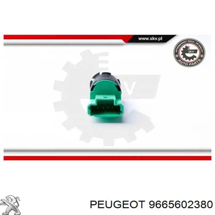 9665602380 Peugeot/Citroen interruptor luz de freno