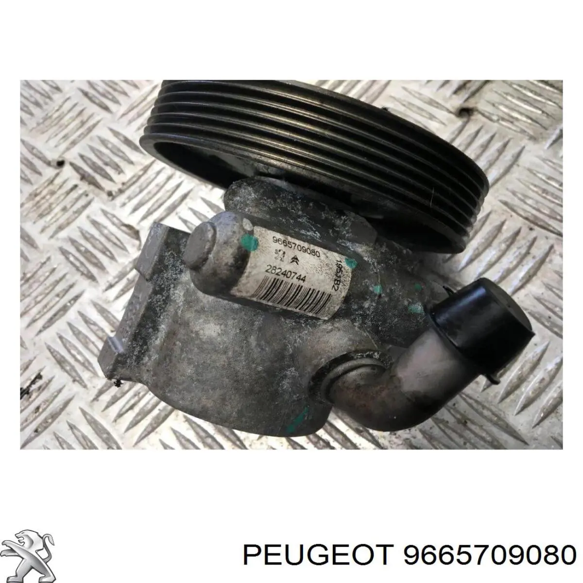 9665709080 Peugeot/Citroen Bomba hidráulica de dirección