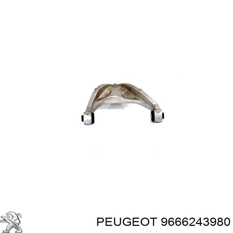 9666243980 Peugeot/Citroen barra oscilante, suspensión de ruedas delantera, inferior derecha