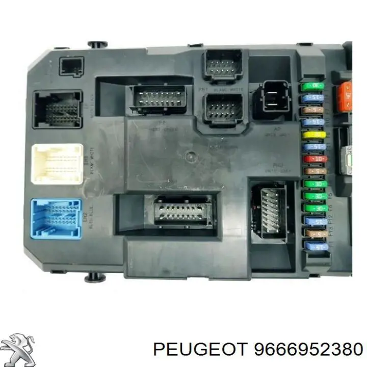 Caja de fusibles 9666952380 Peugeot/Citroen