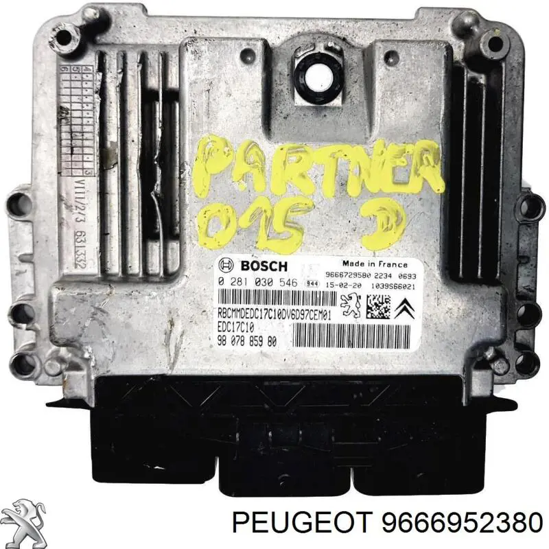 Caja fusibles Peugeot/Citroen 9666952380 precio, desde 90,02 EUR