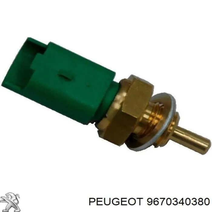 9670340380 Peugeot/Citroen sensor de temperatura del refrigerante