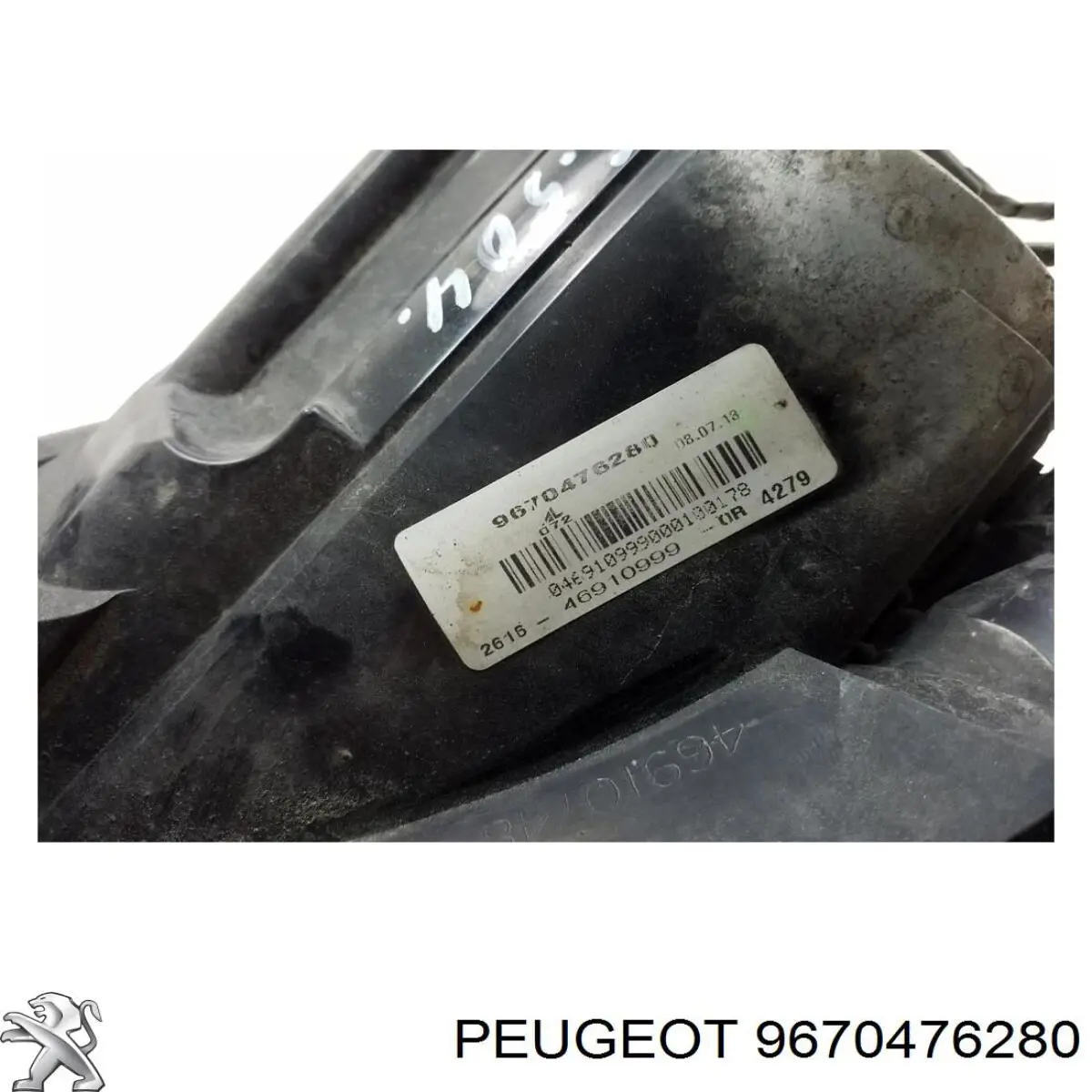 9670476280 Peugeot/Citroen luz antiniebla izquierdo