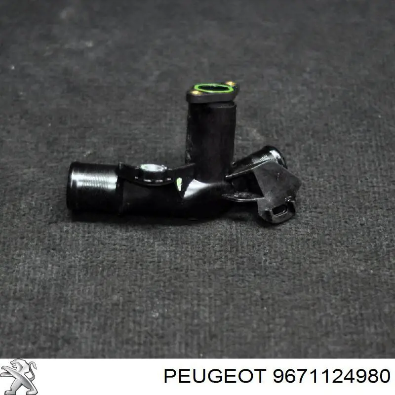 Comprar 9671124980 Peugeot/Citroen Brida del sistema de refrigeración (triple unión)