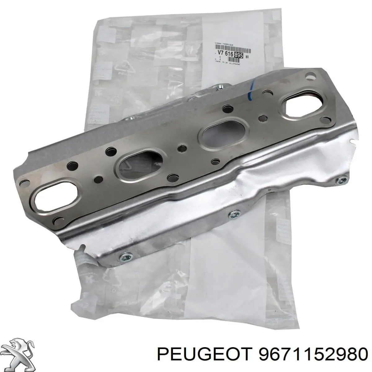 Junta (anillo) de la manguera de retorno de refrigeración de la turbina Peugeot/Citroen 9671152980