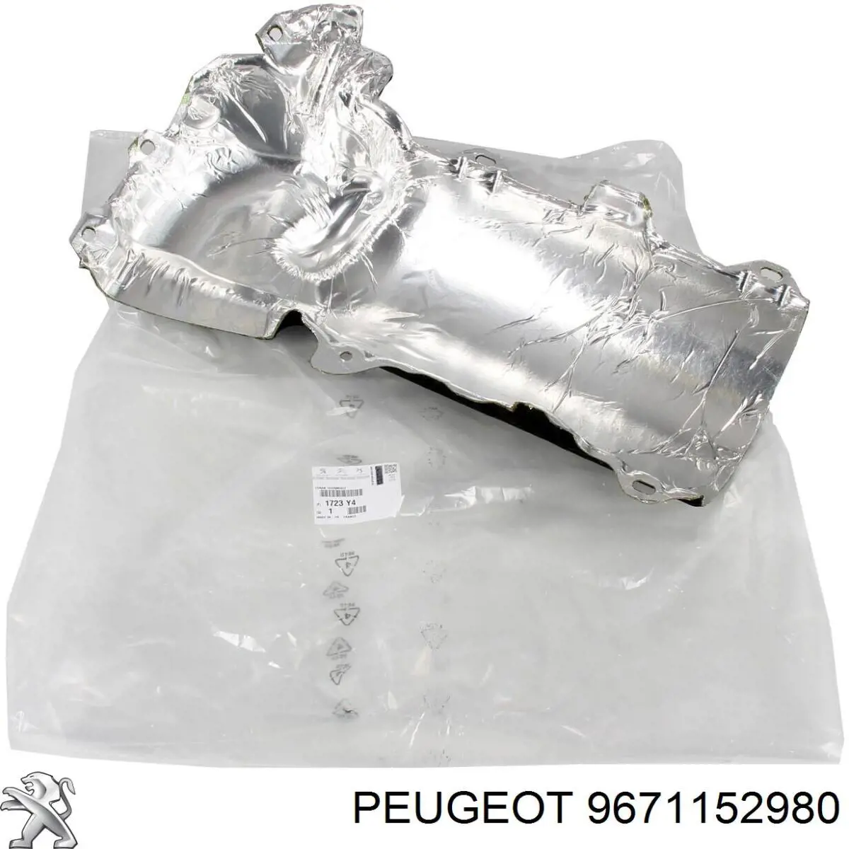 Comprar 9671152980 Peugeot/Citroen Junta (anillo) de la manguera de retorno de refrigeración de la turbina