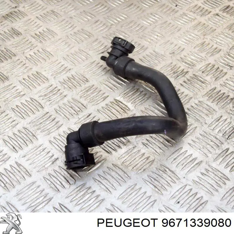 3640060 Peugeot/Citroen tubería de radiador arriba