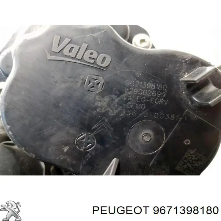 Válvula de regulación de gases Peugeot/Citroen 9671398180 precio, desde 153,91 EUR