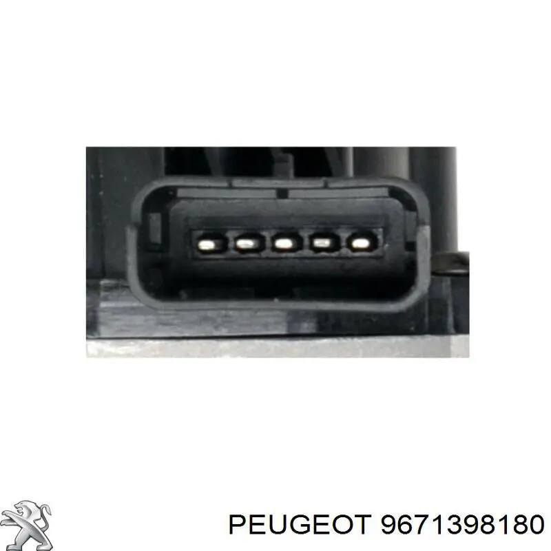 9671398180 Peugeot/Citroen Válvula EGR