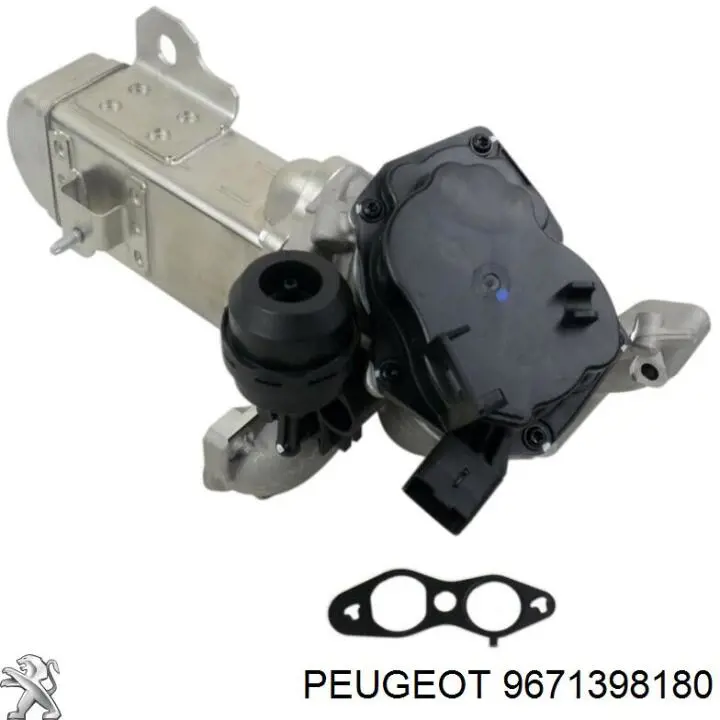 9671398180 Peugeot/Citroen Válvula EGR