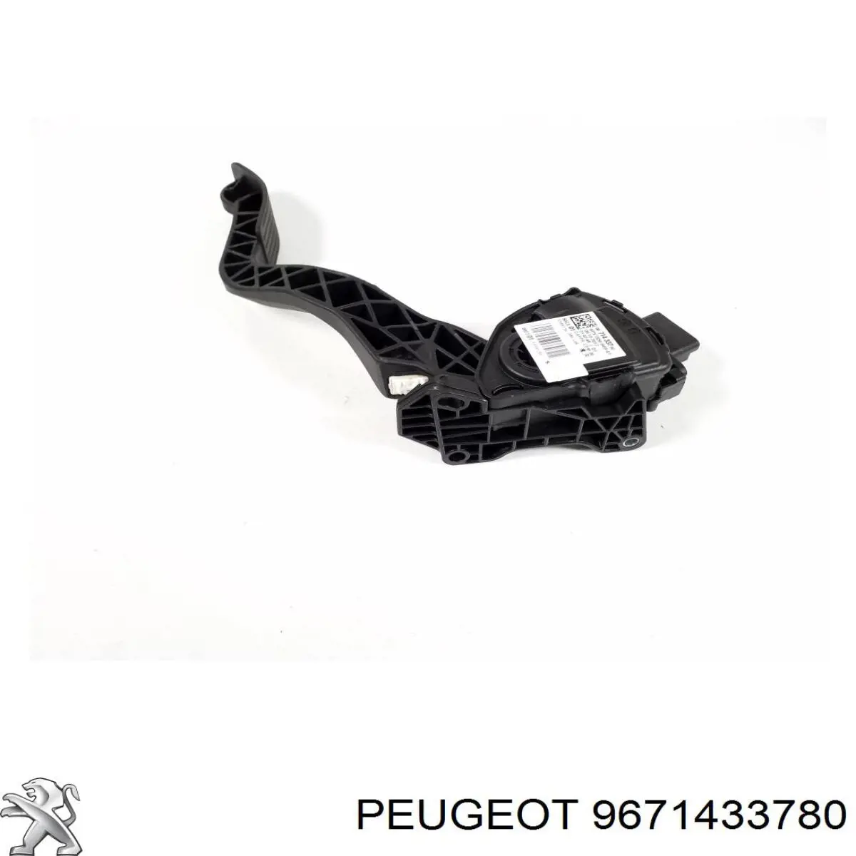 1601Z7 Peugeot/Citroen pedal de acelerador