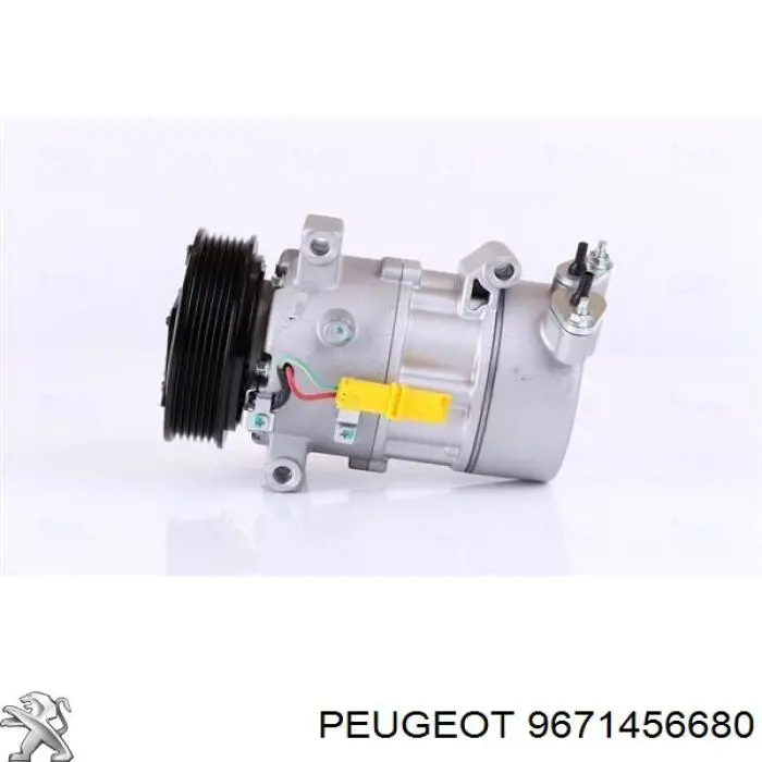 9671456680 Peugeot/Citroen compresor de aire acondicionado