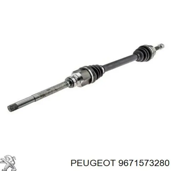 Semieje delantero derecho Peugeot/Citroen 9671573280 precio, desde 79,86 EUR