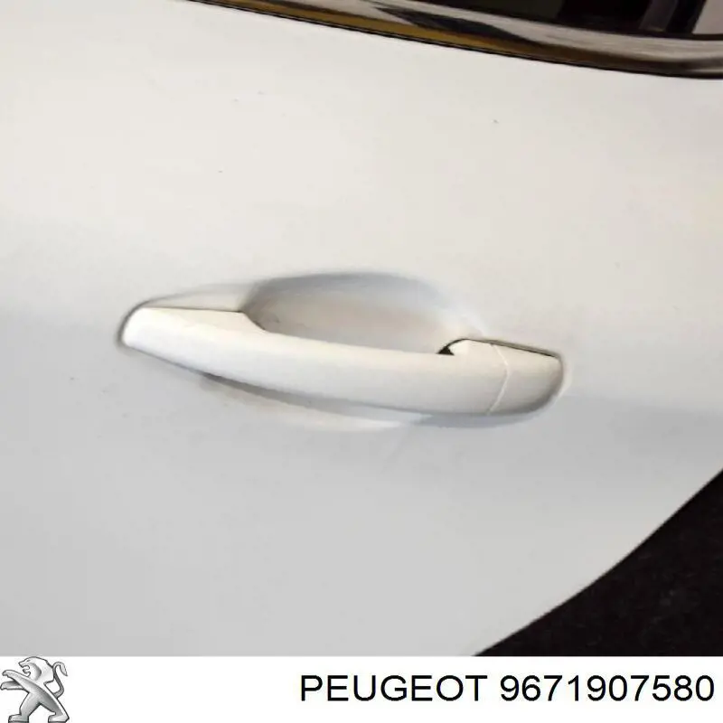 Puerta trasera izquierda para Peugeot 208 