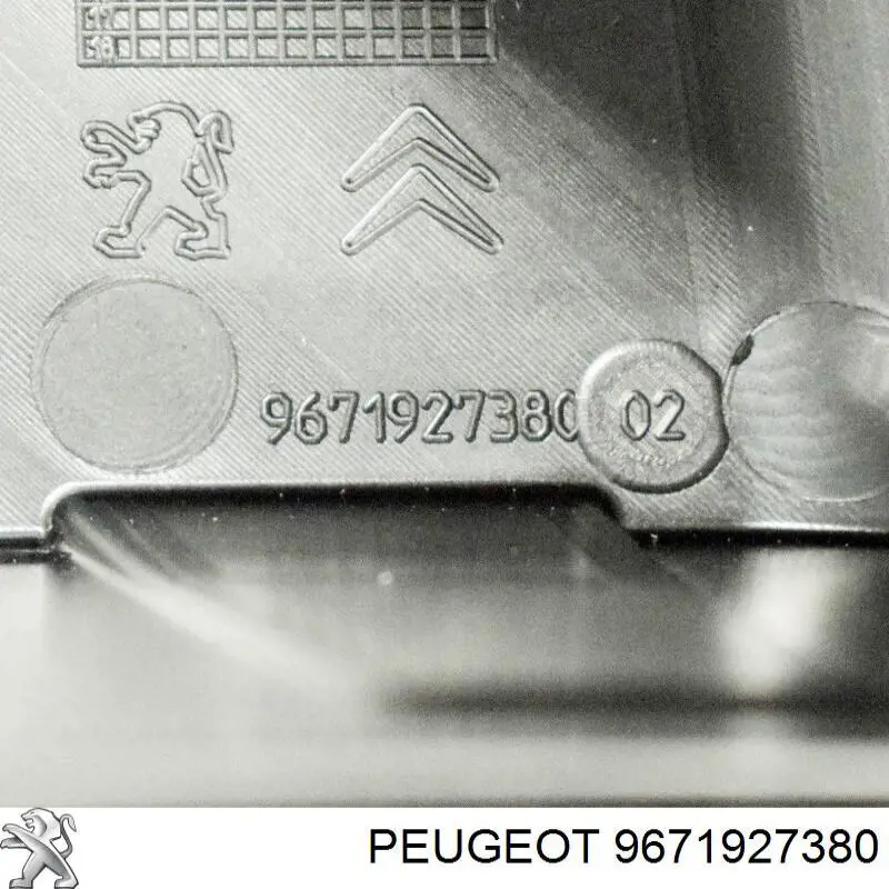 Cubierta de la carcasa de la ECU del motor Peugeot/Citroen 9671927380 precio, desde 22,99 EUR