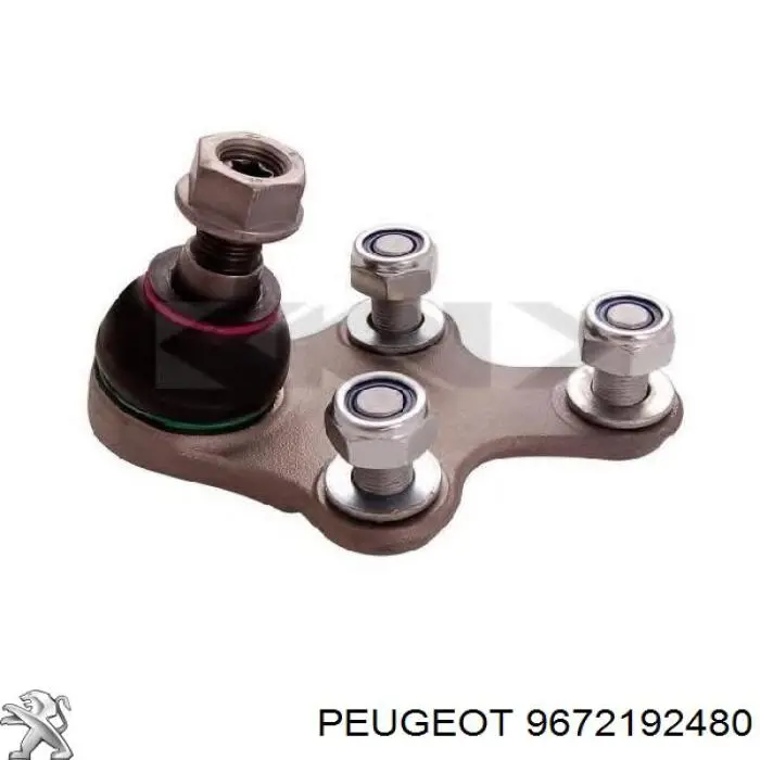 9672192480 Peugeot/Citroen Rótula inferior de suspensión