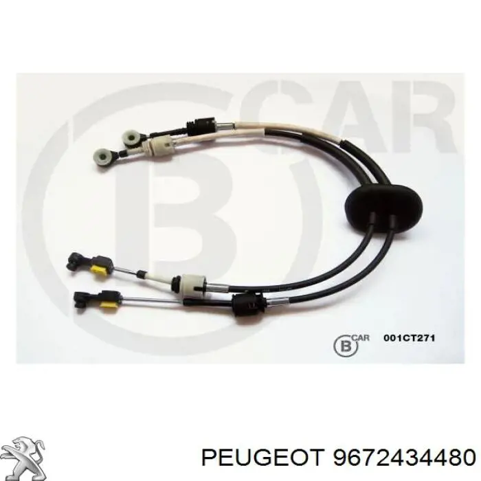 Cable de accionamiento de caja de cambios Peugeot/Citroen 9672434480 precio, desde 84,22 EUR