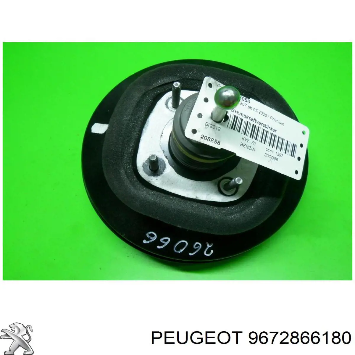 Servofreno Peugeot/Citroen 9672866180 precio, desde 52,27 EUR